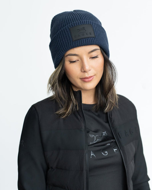 Fager Beanie Navy - Horse Bit Emporium